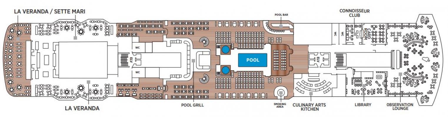Cubierta 11 Seven Seas Grandeur