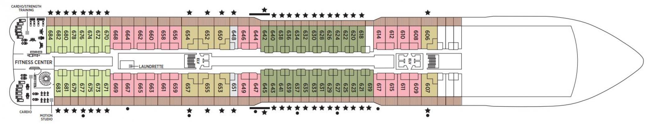 Cubierta 6 Seven Seas Grandeur