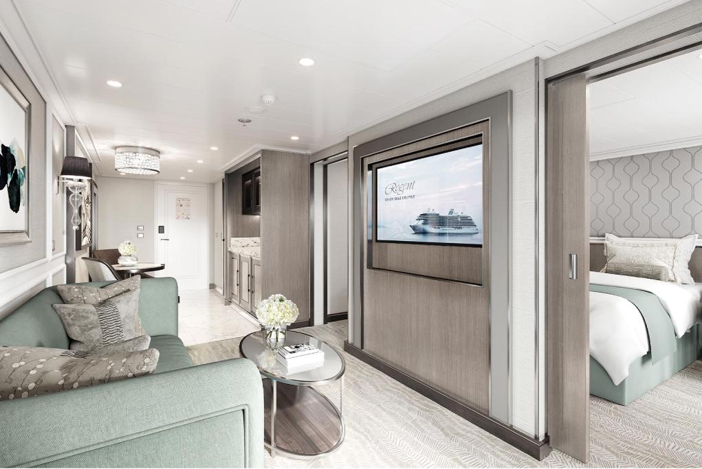 Camarote Suites a todo lujo - Seven Seas Grandeur