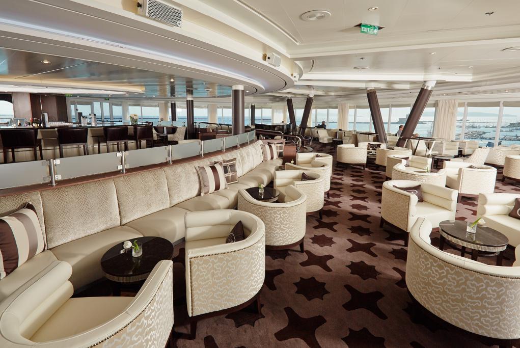 Camarote Observation Lounge - Seven Seas Mariner