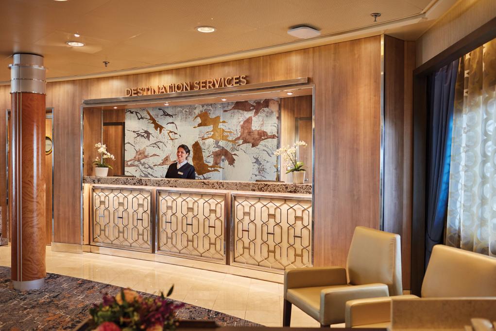 Oficina de Excursiones Seven Seas Voyager