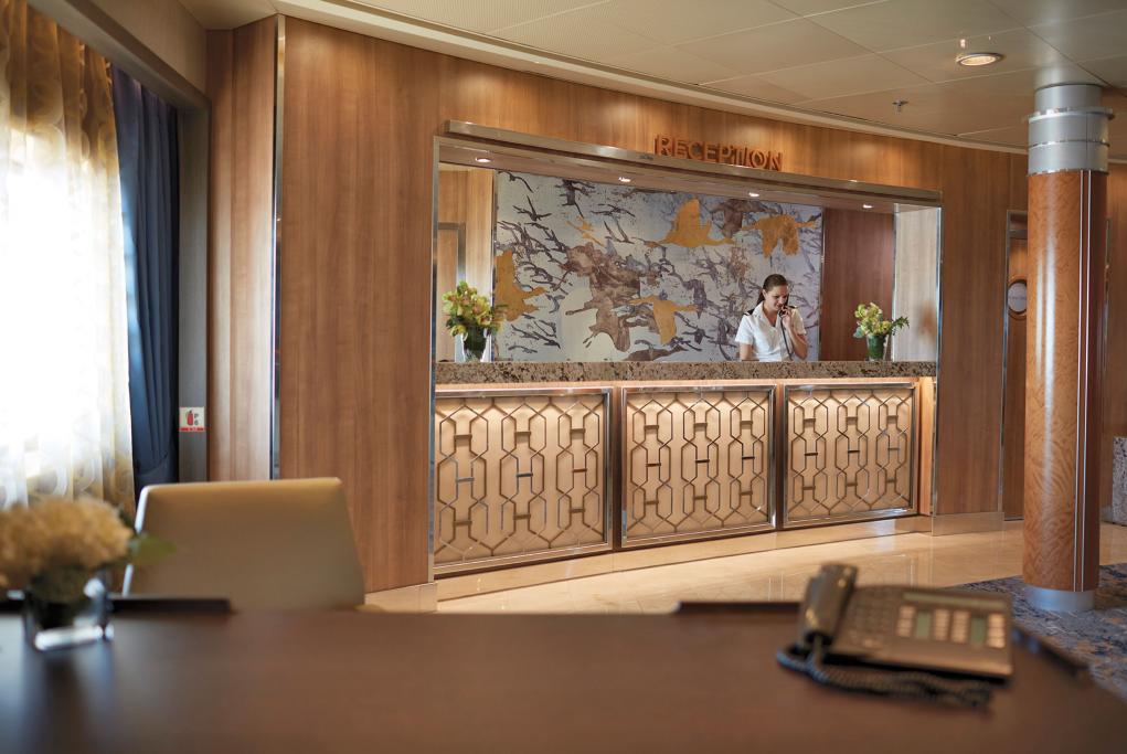 Recepción Seven Seas Voyager