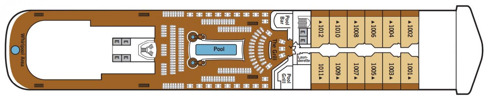 Cubierta 10 Silver Dawn