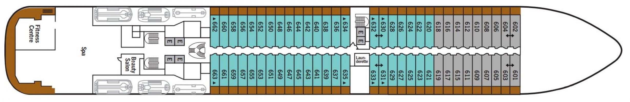 Cubierta 6 Silver Dawn