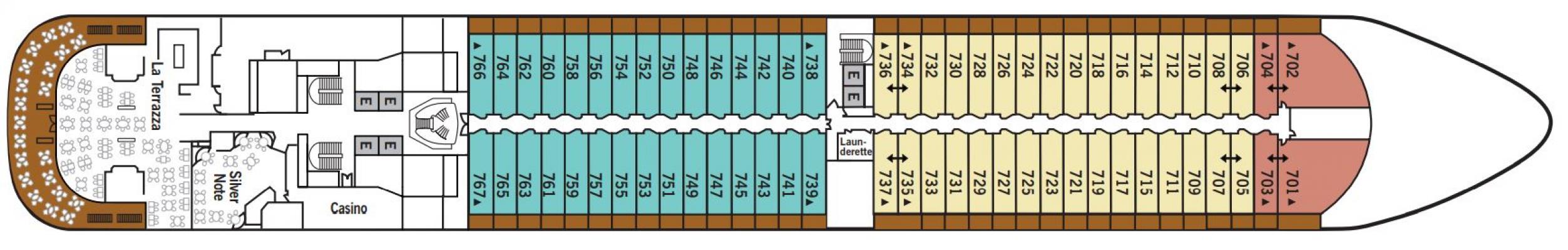 Cubierta 7 Silver Dawn