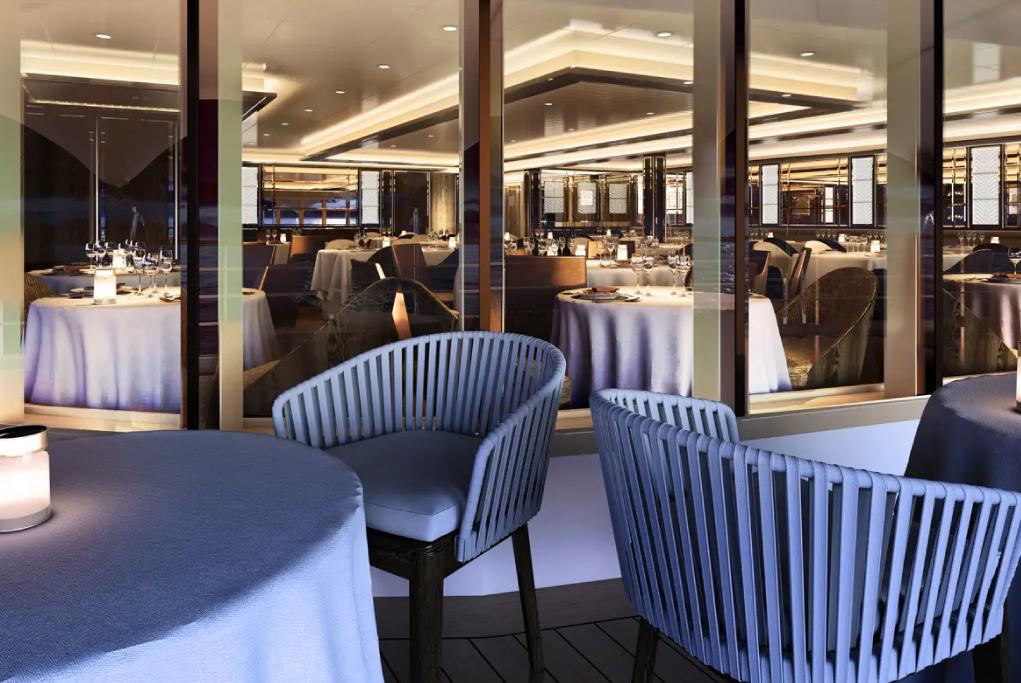 Restaurante La Dame Silver Dawn