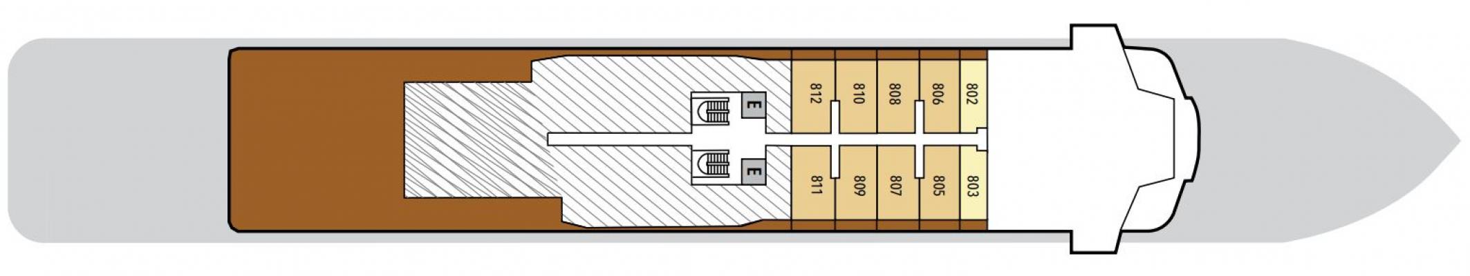 Cubierta 8 Silver Endeavour