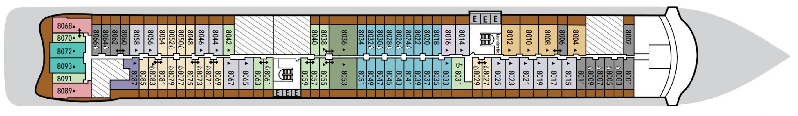Cubierta 8 Silver Ray