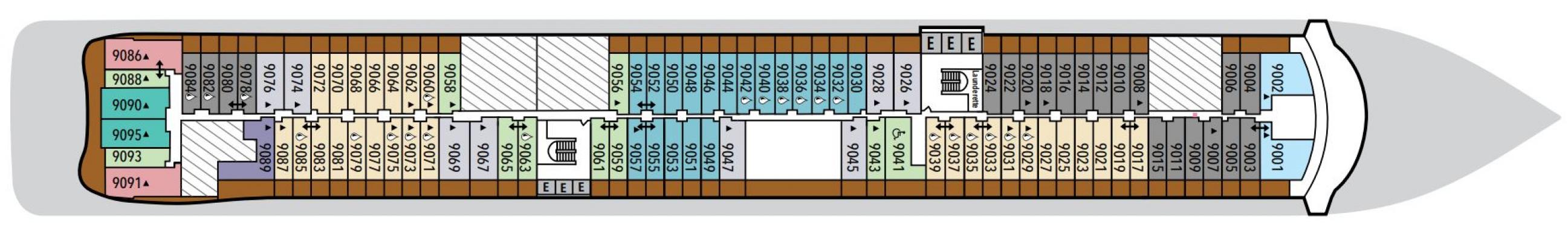 Cubierta 9 Silver Ray