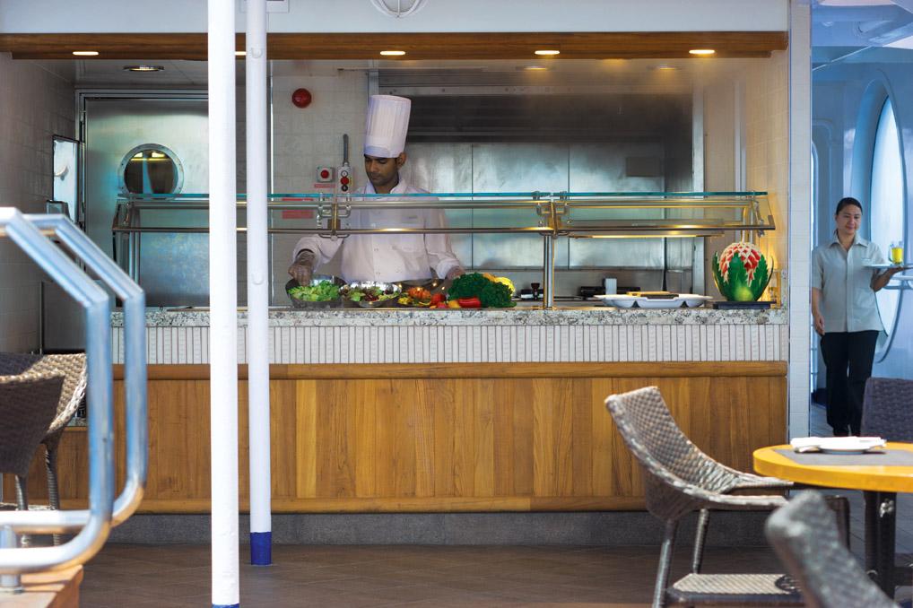 Restaurante The Grill Silver Discoverer