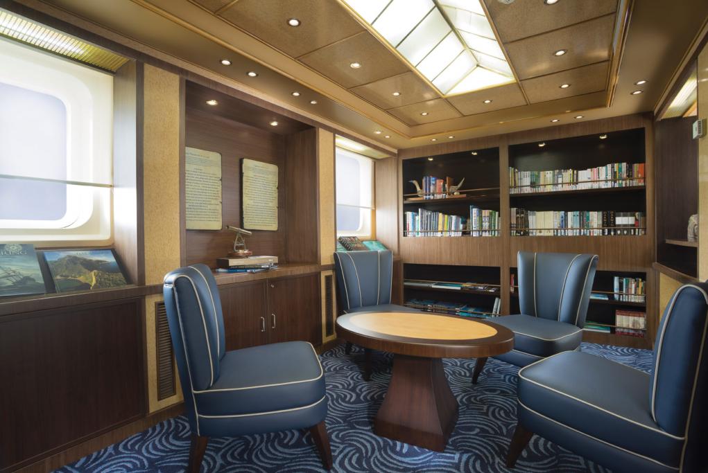 Camarote Biblioteca - Silver Galapagos