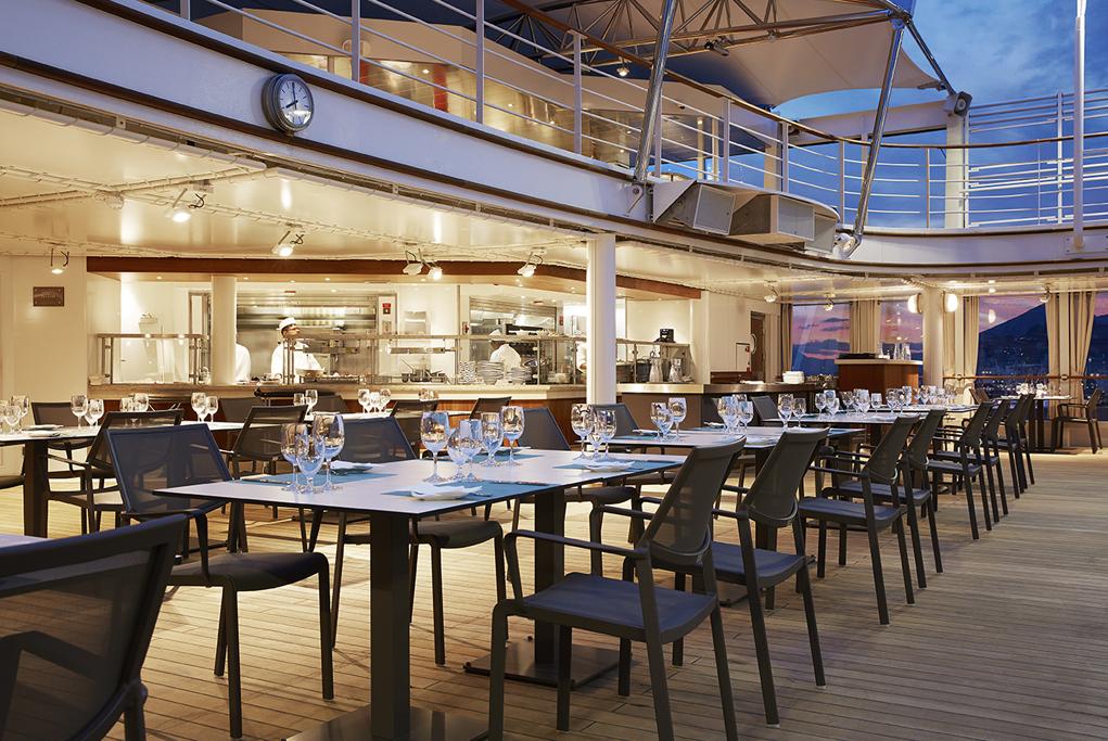 Camarote Grill al aire libre - Silver Nova