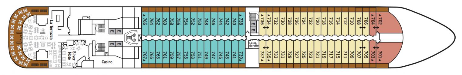 Cubierta 7 Silver Moon