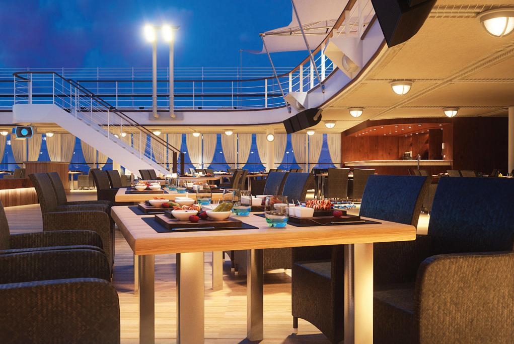 Restaurante The Grill Hot Rocks Silver Muse