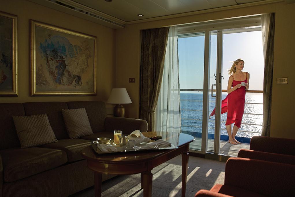 Camarotes vistas al mar Silver Whisper