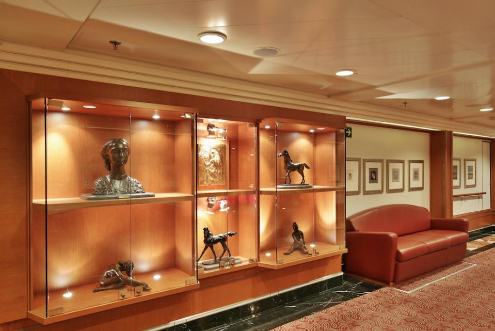 Decoracion interior Silver Whisper