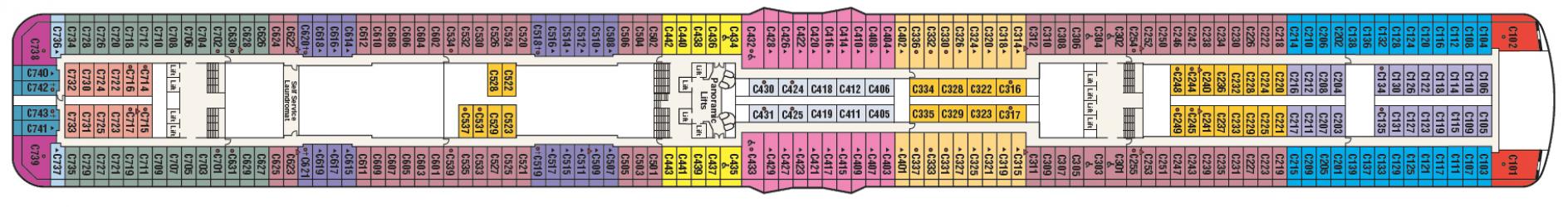 Cubierta 10 Sky Princess