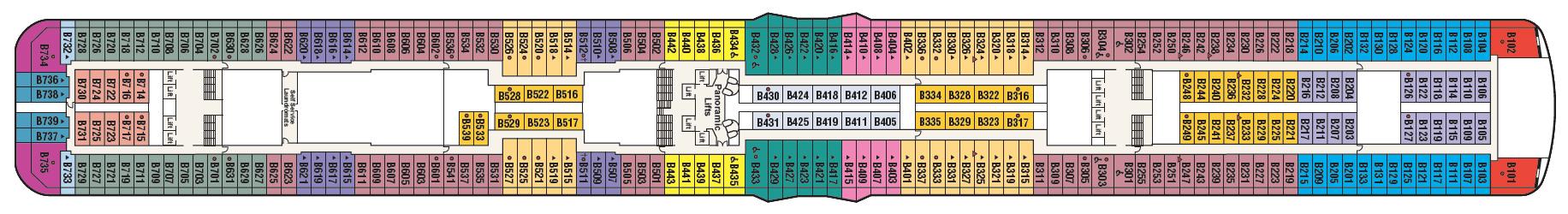 Cubierta 11 Sky Princess