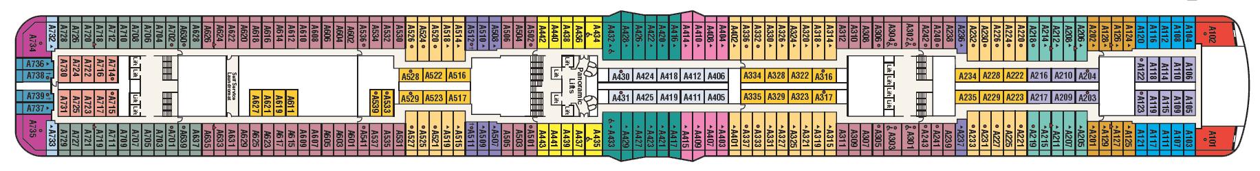 Cubierta 12 Sky Princess