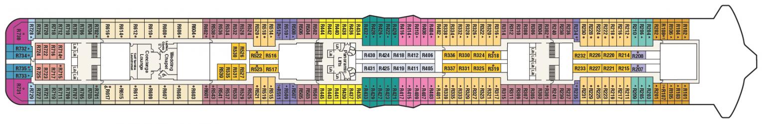 Cubierta 14 Sky Princess