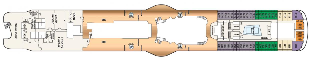 Cubierta 17 Sky Princess