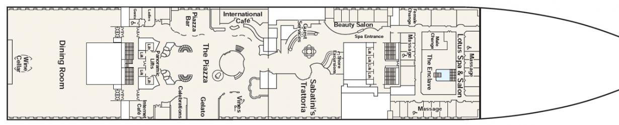 Cubierta 5 Sky Princess