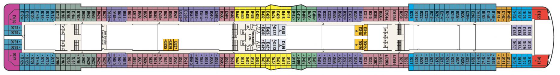 Cubierta 9 Sky Princess