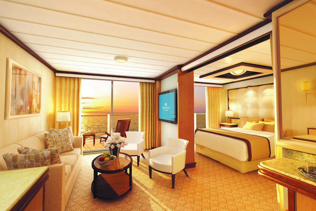 Camarote Suite Penthouse Sky Princess