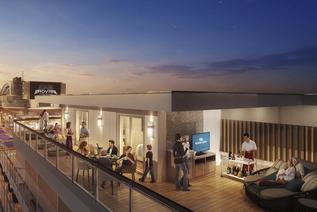 Camarote Sky Suite Sky Princess