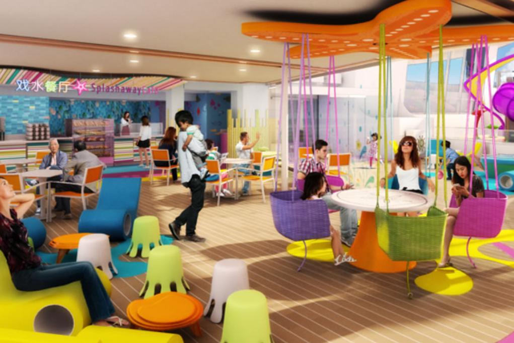 Café Splashway Spectrum of the Seas