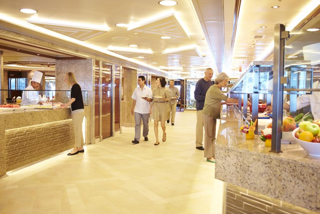 Camarote Horizon Court: buffet - Star Princess