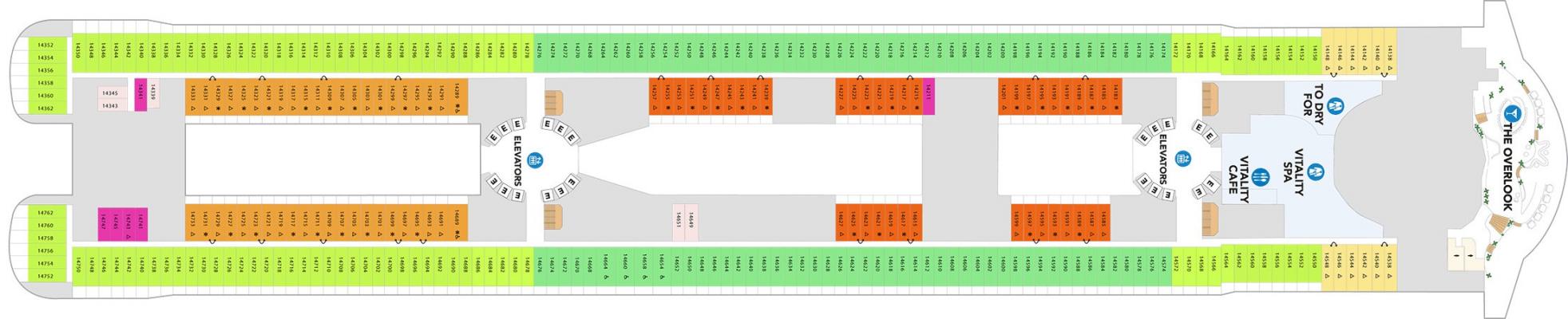 Cubierta 14 Star of the Seas