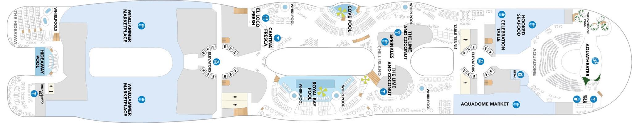 Cubierta 15 Star of the Seas