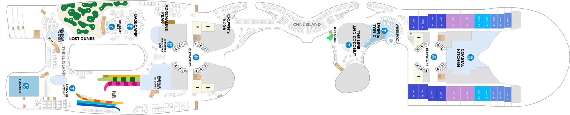 Cubierta 16 Star of the Seas