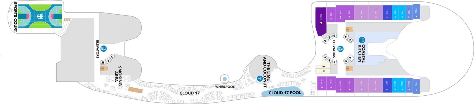 Cubierta 17 Star of the Seas