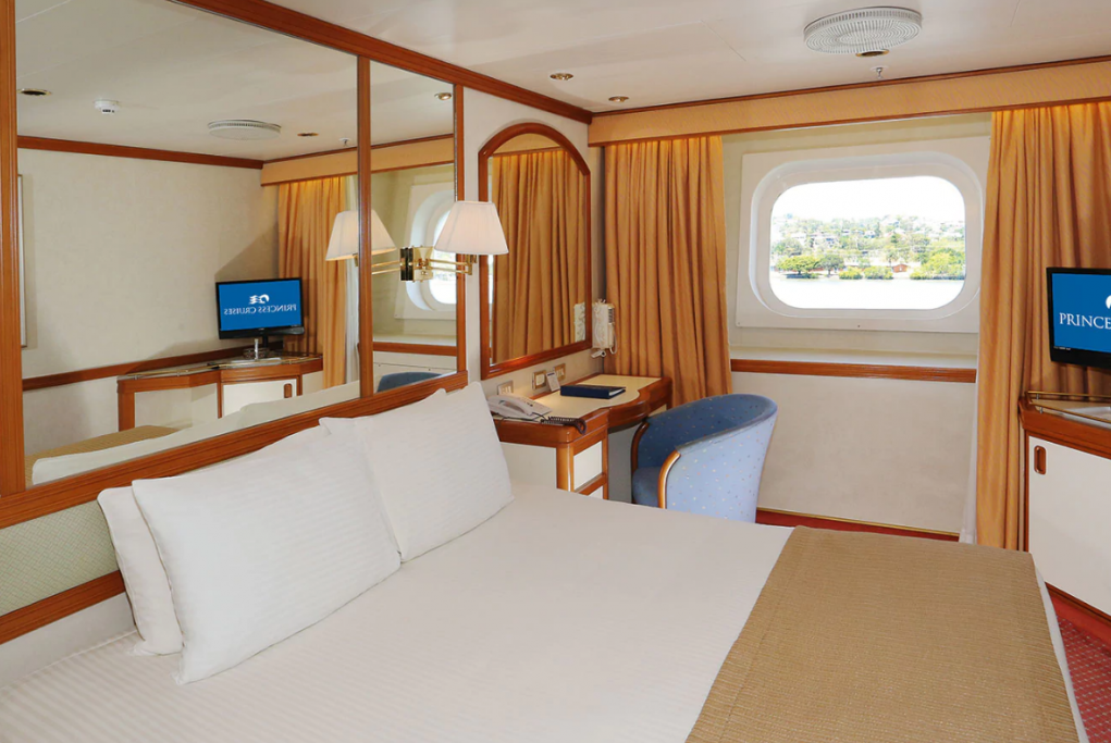 Camarote exterior Sun Princess