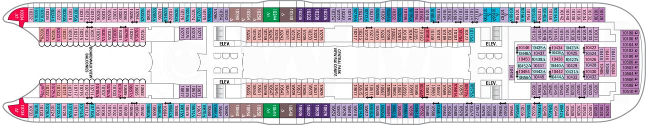 Cubierta 10 Symphony of the Seas