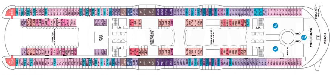 Cubierta 14 Symphony of the Seas