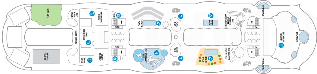 Cubierta 15 Symphony of the Seas