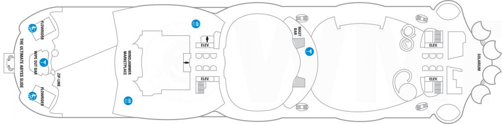 Cubierta 16 Symphony of the Seas