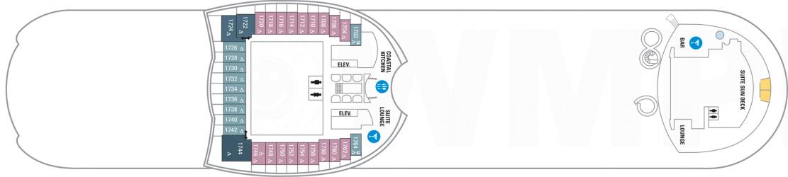 Cubierta 17 Symphony of the Seas