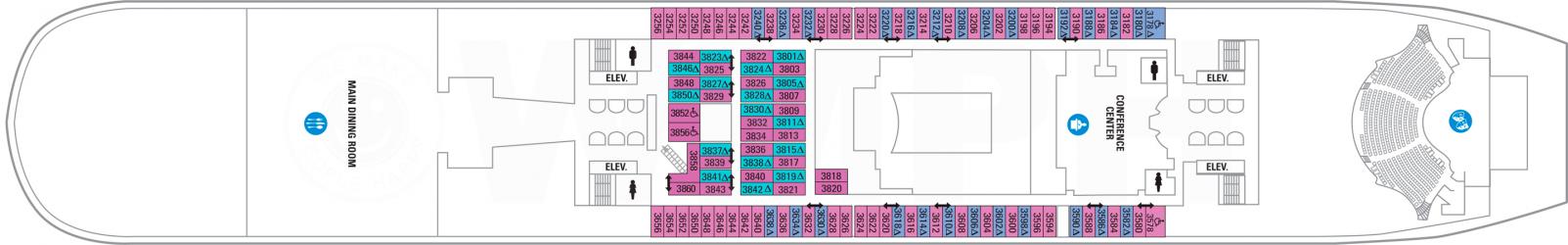 Cubierta 3 Symphony of the Seas