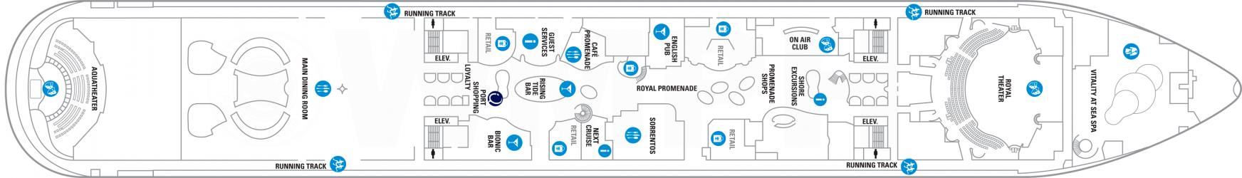 Cubierta 5 Symphony of the Seas