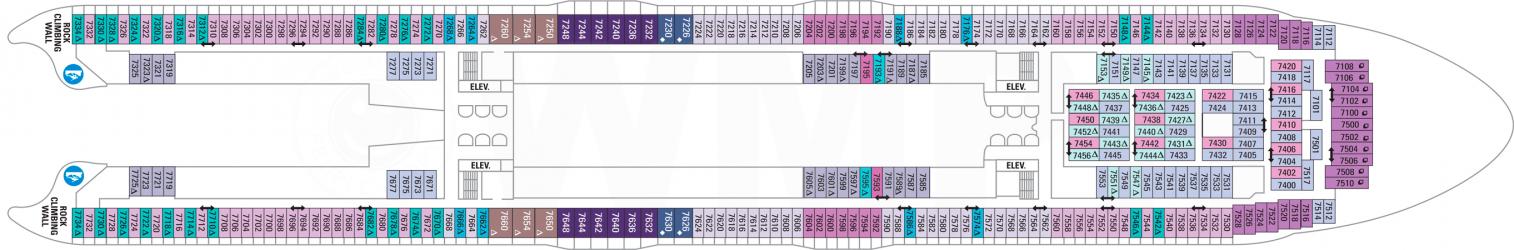 Cubierta 7 Symphony of the Seas