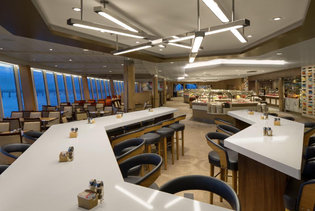 Restaurante buffet Windjammer Symphony of the Seas