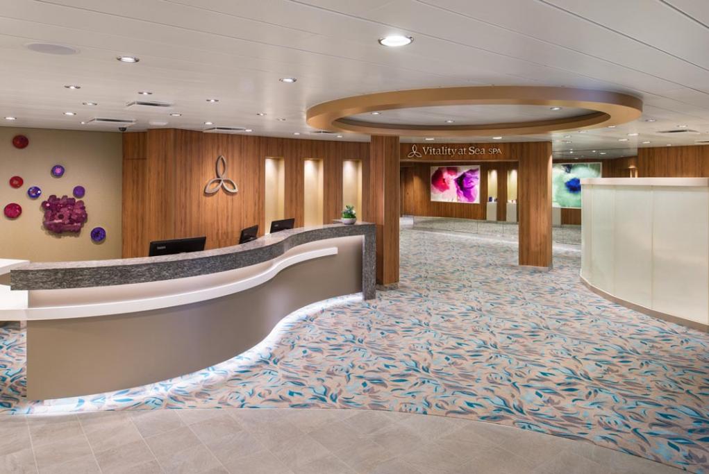 Vitality Spa Recepción Symphony of the Seas