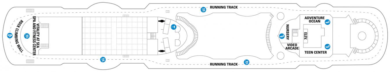Cubierta 10 Vision of the Seas
