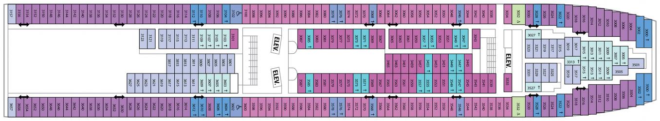 Cubierta 3 Vision of the Seas