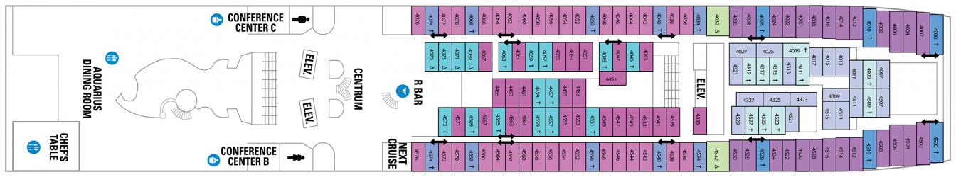 Cubierta 4 Vision of the Seas