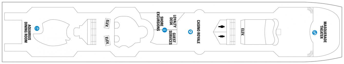 Cubierta 5 Vision of the Seas